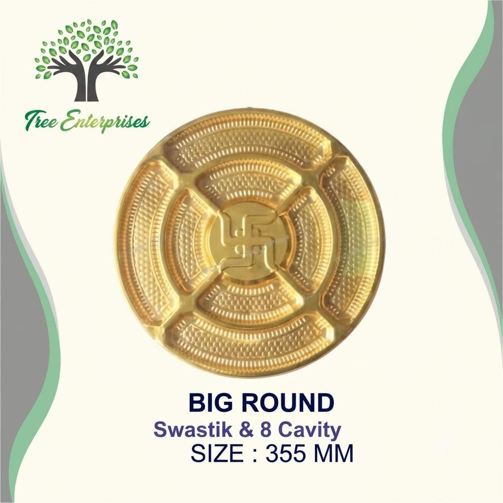 BIG ROUND SWASTIK & 8 CAVITY  SIZE 355MM